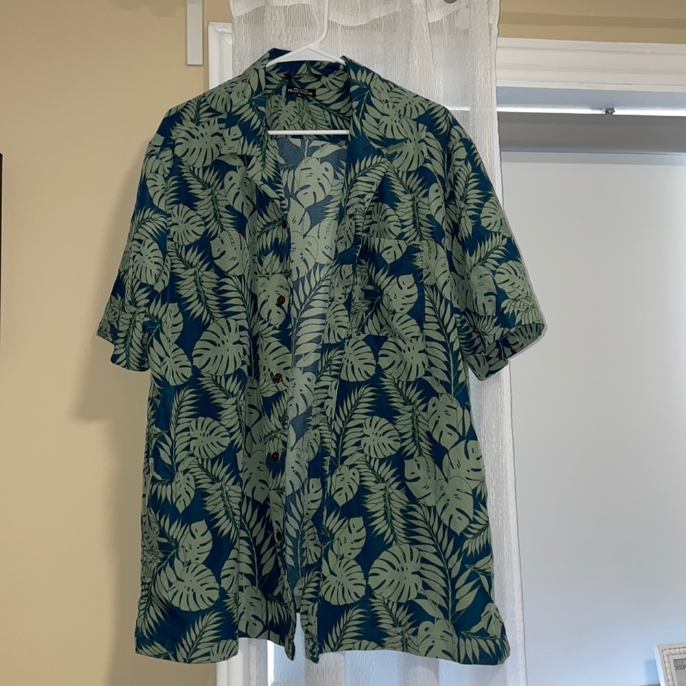 Tropical Button Up Shirt